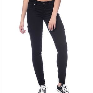 YMI Black Skinny Jeans Size 5
